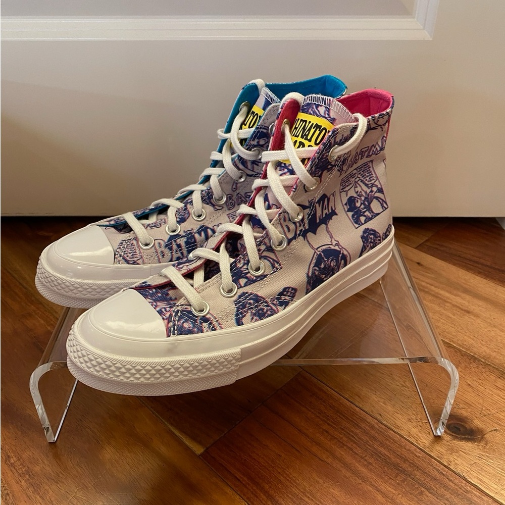 NEW Converse x Batman DC Comics x Chinatown Chuck Taylor 70 High-Tops Size M 6/W
